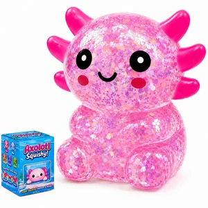 Axolotl Squishy Stress Ball, Cute Soft Slow Rising Squishy Toy, Calming Fidget Squeeze Toy Sensory Toy for Stress Relief Kids Adults Axolotl Squishy Stress Ball, Cute Soft Slow Rising Squishy Toy, Calming Fidget Squeeze Toy Sensory Toy for Stress Relief Kids Adults