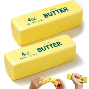 Butter Squishy ,Stress Balls,2 Pack Fidget Toy | Super Soft Slow Rising Sensory Toy,Cute Desktop Ornament for Adults,Stress Relief,Ideal Holiday &Fidget for School Butter Squishy ,Stress Balls,2 Pack Fidget Toy | Super Soft Slow Rising Sensory Toy,Cute Desktop Ornament for Adults,Stress Relief,Ideal Holiday &Fidget for School
