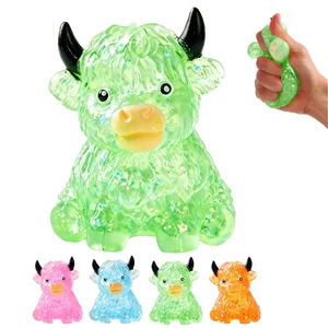 Highland Cow Squishy Fidget Toy, Soft Slow Rising Stress Relief | Cute Sensory Squeeze Toy, Highland Cow Squishies for Adults Boredom & Anxiety Calming (Green) Highland Cow Squishy Fidget Toy, Soft Slow Rising Stress Relief | Cute Sensory Squeeze Toy, Highland Cow Squishies for Adults Boredom & Anxiety Calming (Green)