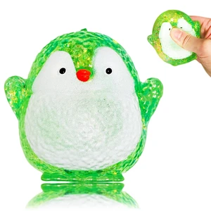 Green Penguin Squishy Stress Balls for Adults, Animal Squishy Ball | Soft Cute Animals Squeeze Ball, Squishy Penguin Stress Ball for Stress Relief Christmas Party Favors Green Penguin Squishy Stress Balls for Adults, Animal Squishy Ball | Soft Cute Animals Squeeze Ball, Squishy Penguin Stress Ball for Stress Relief Christmas Party Favors