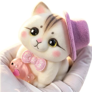 Taba Squishy Cat Toy, Cute Squishy Stress Relief Fidget Kitten Toy | CUTE SQUEEZE Soft Non-toxic Silicone Butter Cheese Dumpling Squishy, Fuzzy Animal Sensory Toys for Kids Adults, White Tabby Taba Squishy Cat Toy, Cute Squishy Stress Relief Fidget Kitten Toy | CUTE SQUEEZE Soft Non-toxic Silicone Butter Cheese Dumpling Squishy, Fuzzy Animal Sensory Toys for Kids Adults, White Tabby