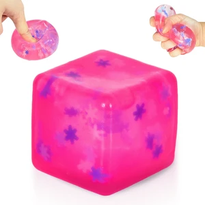 Cube-Shaped Squishy Toy, Snowflake Sensory Fidget Stress Toy | Snowflake Design, Slow-Rising Squishy Texture, Soft Sensory Fidget Toy for Stress Relief and Relaxation Cube-Shaped Squishy Toy, Snowflake Sensory Fidget Stress Toy | Snowflake Design, Slow-Rising Squishy Texture, Soft Sensory Fidget Toy for Stress Relief and Relaxation