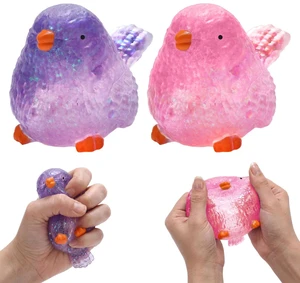 2Birds Stress Balls Fidget Squishy, Soft Slow Rebound Squeeze Toys for Stress Relief, Christmas Fidgets for Adults 2Birds Stress Balls Fidget Squishy, Soft Slow Rebound Squeeze Toys for Stress Relief, Christmas Fidgets for Adults