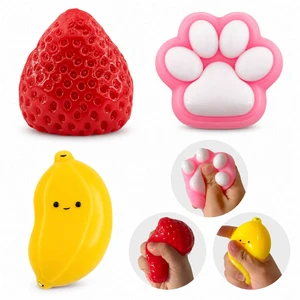 Squishy Toys, Soft Sensory Squeeze Fidget Toys for Kids Adults | Washable, Cute designs, TPR material, Sensory play, Stress relief, Party favors, Goodie bag filler Squishy Toys, Soft Sensory Squeeze Fidget Toys for Kids Adults | Washable, Cute designs, TPR material, Sensory play, Stress relief, Party favors, Goodie bag filler