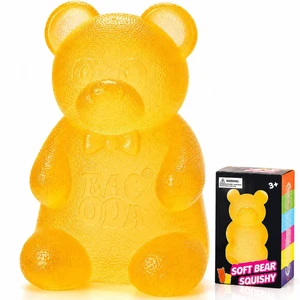 Gummy Bear Squishy Fidget ,Yellow Taba Squishy Bear Squeeze Toys | Pocket Size Non-Sticky Slow Rising Stress Ball for Anxiety Relief,Quiet Sensory Desk Toy for Kid Adult with Autism,Odor Free Gummy Bear Squishy Fidget ,Yellow Taba Squishy Bear Squeeze Toys | Pocket Size Non-Sticky Slow Rising Stress Ball for Anxiety Relief,Quiet Sensory Desk Toy for Kid Adult with Autism,Odor Free
