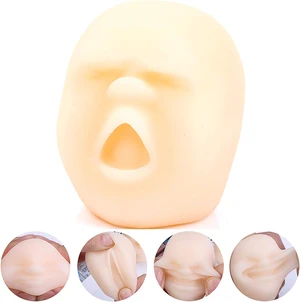 Human Face Emotion Balls,Fidget Toys Stress Relief Squeeze Ball Stress Toys for Kids and Adults,Sensory Toys for Autism (White, Depressed) Human Face Emotion Balls,Fidget Toys Stress Relief Squeeze Ball Stress Toys for Kids and Adults,Sensory Toys for Autism (White, Depressed)