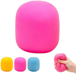 Squeeze Color Changing Squishy, Slow Stress Balls Fidget Sensory Toys for Adults,Gum Drop Shape Fidgets for Pull Stretch Squishy Toy (Pink) Squeeze Color Changing Squishy, Slow Stress Balls Fidget Sensory Toys for Adults,Gum Drop Shape Fidgets for Pull Stretch Squishy Toy (Pink)
