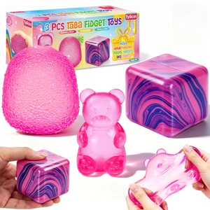 Taba Squishies Fidget Toys, Stress Balls for Kids and Adults, Squishies Stress Cube, Sensory Toys for Kids with Autism, Fidgets for Classroom Prize, Birthday Gifts Party Favors(Random Color) Taba Squishies Fidget Toys, Stress Balls for Kids and Adults, Squishies Stress Cube, Sensory Toys for Kids with Autism, Fidgets for Classroom Prize, Birthday Gifts Party Favors(Random Color)