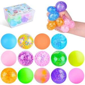 14 Pack Stress Balls Set, Squishy Stress Ball, Squeeze Ball for Adults, Suqish Squishies Squeeze Balls for Adults Stress Relief, Anxiety Relief & Focus 14 Pack Stress Balls Set, Squishy Stress Ball, Squeeze Ball for Adults, Suqish Squishies Squeeze Balls for Adults Stress Relief, Anxiety Relief & Focus