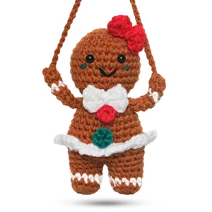 Gingerbread Christmas Decorations Crochet - Gingerbread Girl Emotional Support Crochet - Teen Girl Gifts Trendy Stuff, Stocking Stuffers Gifts for Teen Girls Daughter Granddaughter Kids Friend Gingerbread Christmas Decorations Crochet - Gingerbread Girl Emotional Support Crochet - Teen Girl Gifts Trendy Stuff, Stocking Stuffers Gifts for Teen Girls Daughter Granddaughter Kids Friend