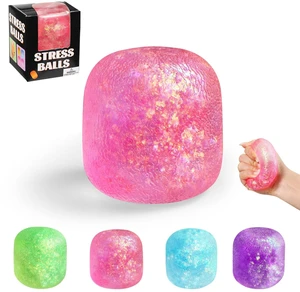 Squishy, Sugar Slow Rising Squishy Fidget Toys, Glitter Textured Sensory Squeeze Stress Balls, Anxiety Relief Fidget Toys for Kids and Adults Birthday Easter Party Favor Gifts(Pink) Squishy, Sugar Slow Rising Squishy Fidget Toys, Glitter Textured Sensory Squeeze Stress Balls, Anxiety Relief Fidget Toys for Kids and Adults Birthday Easter Party Favor Gifts(Pink)