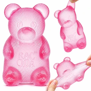 Bear & Sugar Ball Designs, Anxiety Relief & Focus Toy, Maltose Filled Squeeze Toys for Sensory PlaySensory Fidget Toys for Adults, Kids, Slow Rising Squishy Stress Ball ( Pink) Bear & Sugar Ball Designs, Anxiety Relief & Focus Toy, Maltose Filled Squeeze Toys for Sensory PlaySensory Fidget Toys for Adults, Kids, Slow Rising Squishy Stress Ball ( Pink)
