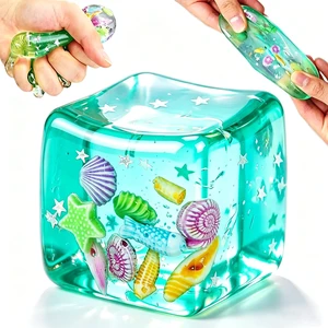 Cube Squishy Stress Ball, Cube Collectible Figurines, Desk Decor | Block Figurines Squishy Ball for Garden Decoration, Squishy Block Cube Figurines for Adults Room Table Decoration Cube Squishy Stress Ball, Cube Collectible Figurines, Desk Decor | Block Figurines Squishy Ball for Garden Decoration, Squishy Block Cube Figurines for Adults Room Table Decoration
