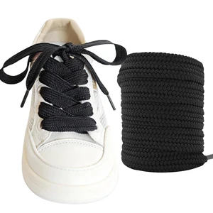 2 Pairs 5/8" Fat Shoe Laces for Sneakers, Jumbo Laces, 16mm Wide Flat Shoelaces for Athletic Shoes 2 Pairs 5/8" Fat Shoe Laces for Sneakers, Jumbo Laces, 16mm Wide Flat Shoelaces for Athletic Shoes