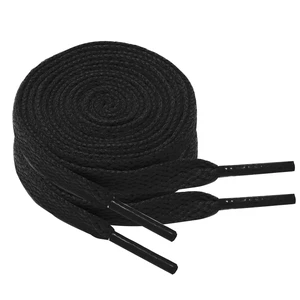 2 Pair Flat Shoe Laces for Sneakers Colorful Athletic Shoelaces Running Shoes Boot Strings for Kids Adults Black 32inch 2 Pair Flat Shoe Laces for Sneakers Colorful Athletic Shoelaces Running Shoes Boot Strings for Kids Adults Black 32inch