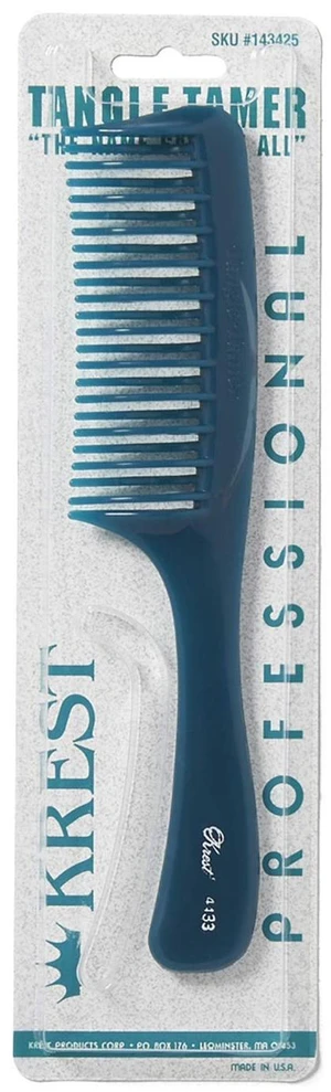 Teal Tangle Tamer Curved Tooth Comb Teal Tangle Tamer Curved Tooth Comb