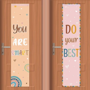 2 Pcs Boho Inspirational Classroom Curtains for Door Window Cover Decor Motivational Classroom Blackout Door Window Lockdown for Office Kindergarten Primary Back to School Teachers 2 Pcs Boho Inspirational Classroom Curtains for Door Window Cover Decor Motivational Classroom Blackout Door Window Lockdown for Office Kindergarten Primary Back to School Teachers