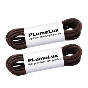 2 Pairs Shoe Laces for Dress Shoes Round Shoelaces Cotton Waxed Oxford Shoe Laces Boot Strings Dark Brown 2 Pairs Shoe Laces for Dress Shoes Round Shoelaces Cotton Waxed Oxford Shoe Laces Boot Strings Dark Brown