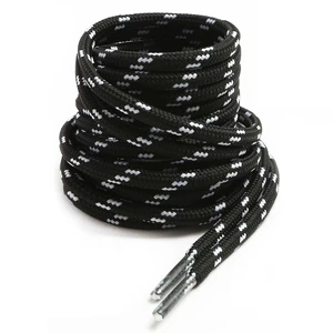47 In Round Black Boot Laces Heavy Duty, White Dot Work Boot Laces | 1 Pair 120 cm Men Women Replacement Black Shoe Laces, Stay Tied Shoe Strings, Walking Hiking Outdoor Tactical Boot Shoelaces 47 In Round Black Boot Laces Heavy Duty, White Dot Work Boot Laces | 1 Pair 120 cm Men Women Replacement Black Shoe Laces, Stay Tied Shoe Strings, Walking Hiking Outdoor Tactical Boot Shoelaces