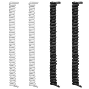 2 Pairs Curly Shoe Laces for Adults Curly No Tie Shoe Laces | Curly, Elastic, Stretchy, No Tie Shoelaces, Tieless, Anti-Fall, For Adults, Sneakers 2 Pairs Curly Shoe Laces for Adults Curly No Tie Shoe Laces | Curly, Elastic, Stretchy, No Tie Shoelaces, Tieless, Anti-Fall, For Adults, Sneakers