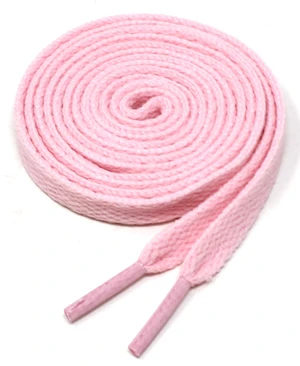 Flat Shoelaces 5/16" Wide For Sneakers and Shoes (Light Pink-63) | For Athletic Sneakers Boots & Shoes - 27"-72" Length Shoe Laces Flat Shoelaces 5/16" Wide For Sneakers and Shoes (Light Pink-63) | For Athletic Sneakers Boots & Shoes - 27"-72" Length Shoe Laces