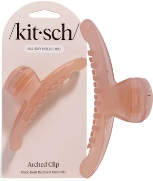 Arched Hair Clips For Women - Large, Soft Pink, 1pc | Recycled Plastic Hair Claw Clips Secure Hold. Comfortable All-Day Wear Ideal For Thick Thin Curly Straight Hair Glossy Arched Hair Clips For Women - Large, Soft Pink, 1pc | Recycled Plastic Hair Claw Clips Secure Hold. Comfortable All-Day Wear Ideal For Thick Thin Curly Straight Hair Glossy