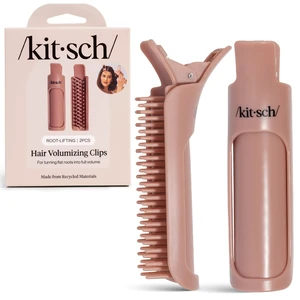 Volumizing Hair Clips For Styling for Women - 2pc Terracotta | Hair Rollers for Women & Volumed Curls, Volumizing Hair Clips, Hair Curlers for Effortless and Frizz-Free Curls That Last Volumizing Hair Clips For Styling for Women - 2pc Terracotta | Hair Rollers for Women & Volumed Curls, Volumizing Hair Clips, Hair Curlers for Effortless and Frizz-Free Curls That Last