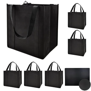 6 pack Reusable Grocery Bags,Thick Bottom-Shopping Bag for Groceries | Heavy Duty Large Shopping Totes,Reusable Bags With Handles ,Foldable,Washable ,Load Capacity Over 45 Pounds 6 pack Reusable Grocery Bags,Thick Bottom-Shopping Bag for Groceries | Heavy Duty Large Shopping Totes,Reusable Bags With Handles ,Foldable,Washable ,Load Capacity Over 45 Pounds
