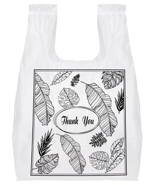 500 Pack Plastic Bags with Handles, Clear Thank You Plastic Grocery Bags Shopping Bag, 13 X 7 X 21 Inch Reusable T-shirts Carryout Shopping Bags for Restaurants, Trash 500 Pack Plastic Bags with Handles, Clear Thank You Plastic Grocery Bags Shopping Bag, 13 X 7 X 21 Inch Reusable T-shirts Carryout Shopping Bags for Restaurants, Trash