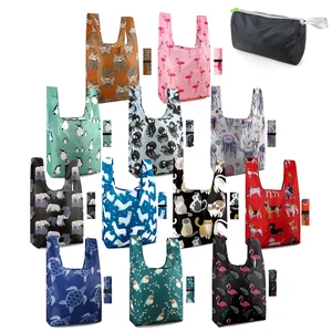 Reusable Grocery Bags Foldable 12 Pack Large Cute Totes - Heavy Duty Washable Holiday Cloth Gifts Bag with Handles, Reusable Gift Bulk Shopping Bags for Groceries for Women Animal Lover Reusable Grocery Bags Foldable 12 Pack Large Cute Totes - Heavy Duty Washable Holiday Cloth Gifts Bag with Handles, Reusable Gift Bulk Shopping Bags for Groceries for Women Animal Lover