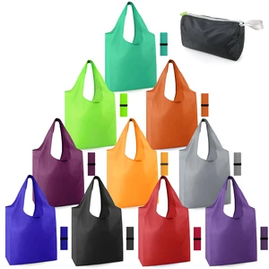 Reusable-Grocery-Bags-Foldable-Machine-Washable-Reusable-Shopping-Bags-Bulk Colorful 10 Pack 50LBS Extra Large Folding Reusable Bags Totes w Zipper Storage Pouch Lightweight Polyester Fabric Reusable-Grocery-Bags-Foldable-Machine-Washable-Reusable-Shopping-Bags-Bulk Colorful 10 Pack 50LBS Extra Large Folding Reusable Bags Totes w Zipper Storage Pouch Lightweight Polyester Fabric