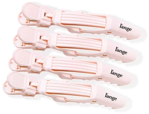 Hair Clips | Wide Teeth | Double-Hinged Design | For Sectioning & Securing Hair | Professional Styling Results | 4-Pack (Blush) Hair Clips | Wide Teeth | Double-Hinged Design | For Sectioning & Securing Hair | Professional Styling Results | 4-Pack (Blush)