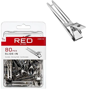 80pcs 1.75" Slide-In Hair Clips, Durable Metal Curl Setting Clips for Hairdressing, Sectioning & Retwisting, Rust-Free Hair Pins for Dreads, Dreadlocks, & Twist Styles 80pcs 1.75" Slide-In Hair Clips, Durable Metal Curl Setting Clips for Hairdressing, Sectioning & Retwisting, Rust-Free Hair Pins for Dreads, Dreadlocks, & Twist Styles