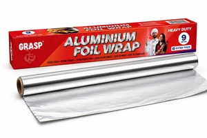 Foil Paper Roll Multipurpose Kitchen Foil for Cooking, Baking & Food Storage (9m x 30cm) Foil Paper Roll Multipurpose Kitchen Foil for Cooking, Baking & Food Storage (9m x 30cm)