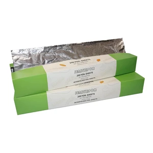 400 Sheets Heavy Duty Aluminum Foil Sheets, 10.75 × 17.7 inch/sheet, Precut Aluminum Foil Wraps, Pop-Up Interfolded Foil Sheets for Storing Food, Baking, Grilling, Roasting or Cooking 400 Sheets Heavy Duty Aluminum Foil Sheets, 10.75 × 17.7 inch/sheet, Precut Aluminum Foil Wraps, Pop-Up Interfolded Foil Sheets for Storing Food, Baking, Grilling, Roasting or Cooking