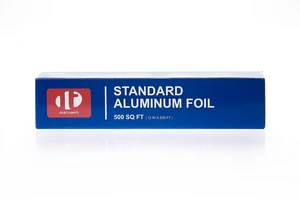 Standard Grilling Aluminum Foil 12" x 500 SQ FT | Great for Grilling, BBQ, Cooking, Food Preservation & Storage, Commercial & Kitchen Use Standard Grilling Aluminum Foil 12" x 500 SQ FT | Great for Grilling, BBQ, Cooking, Food Preservation & Storage, Commercial & Kitchen Use