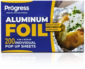 Aluminum Foil Wrap Sheets 9 x 10 3/4 Silver 200 per Box - Non-stick Heavy Duty aluminum foil sheets for Restaurants, Delis & Catering (9" x 10 3/4", 200) Aluminum Foil Wrap Sheets 9 x 10 3/4 Silver 200 per Box - Non-stick Heavy Duty aluminum foil sheets for Restaurants, Delis & Catering (9" x 10 3/4", 200)
