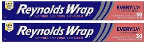 Aluminum Foil (30 Sq Ft (Pack of 2)) Aluminum Foil (30 Sq Ft (Pack of 2))