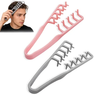 Texture Comb, Volumizing Wide Tooth Texture Hair Styling Comb, Fluffy Wide Tooth Curly Hair Comb, Fluffy Curly Hair Comb for Volume Fringe Parting, Anti-Frizz Styling Tool for Men Texture Comb, Volumizing Wide Tooth Texture Hair Styling Comb, Fluffy Wide Tooth Curly Hair Comb, Fluffy Curly Hair Comb for Volume Fringe Parting, Anti-Frizz Styling Tool for Men