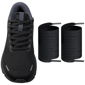 Shoe Laces for Brooks Replacement Shoelaces Strings | 6MM Flat Laces | Material: Polyester | Color:Black, Size:50Inch Shoe Laces for Brooks Replacement Shoelaces Strings | 6MM Flat Laces | Material: Polyester | Color:Black, Size:50Inch