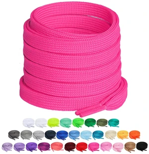 2 Pairs Flat Shoe Laces for Sneakers, 2/5" Wide Athletic Shoelaces, Persian Red 40 inch(102cm) 2 Pairs Flat Shoe Laces for Sneakers, 2/5" Wide Athletic Shoelaces, Persian Red 40 inch(102cm)