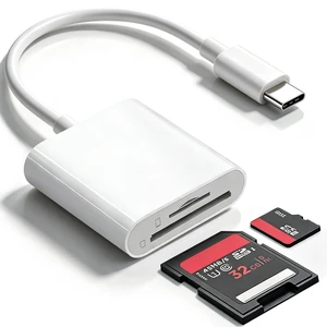 SD Card Reader for iPhone17/16/15,Support SD, Micro SD | USB C Memory Card Reader,Digital Camera Adapter to MacBook/USB-C Laptop SD Card Reader for iPhone17/16/15,Support SD, Micro SD | USB C Memory Card Reader,Digital Camera Adapter to MacBook/USB-C Laptop
