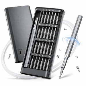 Precision Magnetic Screwdriver Set, Small Screw Driver Set Kit for Fixing Electronics, Mini Tool Kits for Computer Repair, Phone, Watch, Laptop, PCs, Eyeglass- Alloy Tool Steel Precision Magnetic Screwdriver Set, Small Screw Driver Set Kit for Fixing Electronics, Mini Tool Kits for Computer Repair, Phone, Watch, Laptop, PCs, Eyeglass- Alloy Tool Steel
