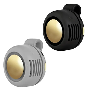 Portable Clip-On Fan,Personal Fan Mini 360° Rotatable Bladeless Fan (Grey+Black) Portable Clip-On Fan,Personal Fan Mini 360° Rotatable Bladeless Fan (Grey+Black)