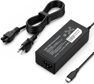 45W USB-C Charger Compatible with Chromebook and More Laptop 45W USB-C Charger Compatible with Chromebook and More Laptop