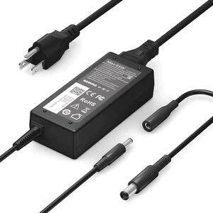 65W Laptop Charger for Inspiron AC Adapter Compatible with Inspiron 11 13 15 17 Charger 11-3000 13-7000 15-7000 15-5000 17-7000 17-5000 17-3000 3452 5570 with 2 Tips (4.5mm + 7.4mm) 65W Laptop Charger for Inspiron AC Adapter Compatible with Inspiron 11 13 15 17 Charger 11-3000 13-7000 15-7000 15-5000 17-7000 17-5000 17-3000 3452 5570 with 2 Tips (4.5mm + 7.4mm)