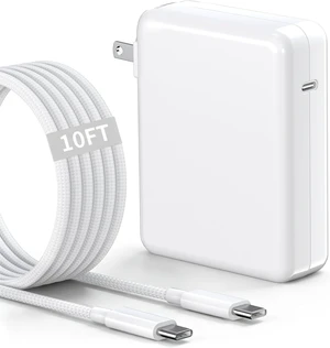 Mac Book Pro Charger 140W USB C Power Adapter 10FT USB C to USB-C Cable Mac Book Pro Charger 140W USB C Power Adapter 10FT USB C to USB-C Cable