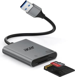 SD Card Reader USB A 3.0 to Micro Memory Card Reader Aluminum SD Card Reader USB A 3.0 to Micro Memory Card Reader Aluminum