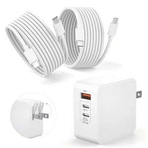 65W Foldable MacBook Charger Fast Charging Block &10FT MacBook Charger Cord 65W Foldable MacBook Charger Fast Charging Block &10FT MacBook Charger Cord