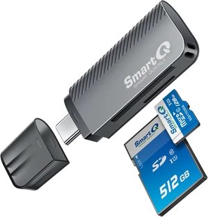 Zinc Alloy USB-C iPhone SD Card Reader - Compatible with Micro SD Cards USB-C Interface Suitable for iPhone iPad MacBook High-Speed Transfer Portable Design Zinc Alloy USB-C iPhone SD Card Reader - Compatible with Micro SD Cards USB-C Interface Suitable for iPhone iPad MacBook High-Speed Transfer Portable Design